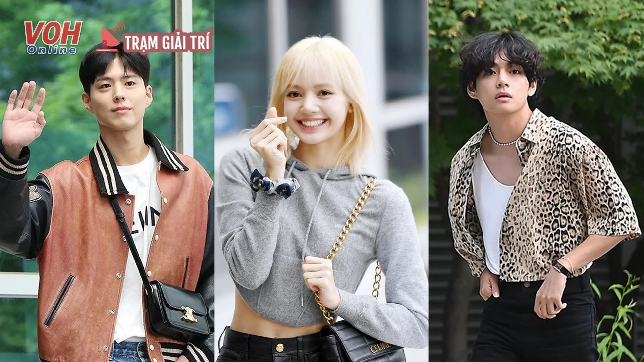 Lisa (BLACKPINK), Park Bo Gum và V (BTS) cùng sang Paris dự sự kiện Celine