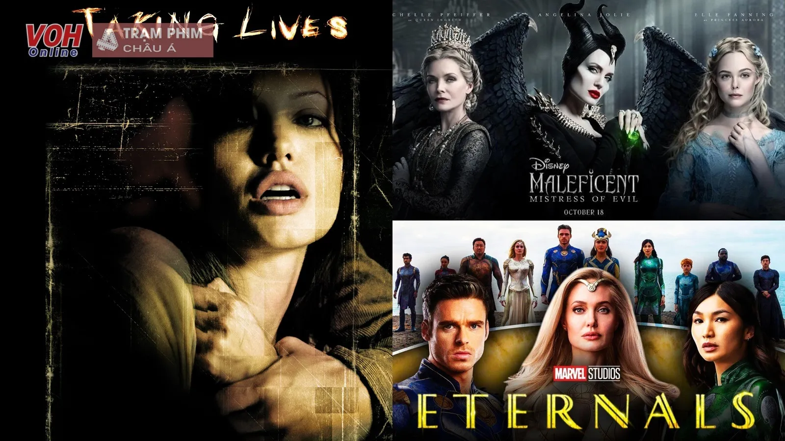 Top 20 bộ phim hay đặc sắc nhất của Angelina Jolie