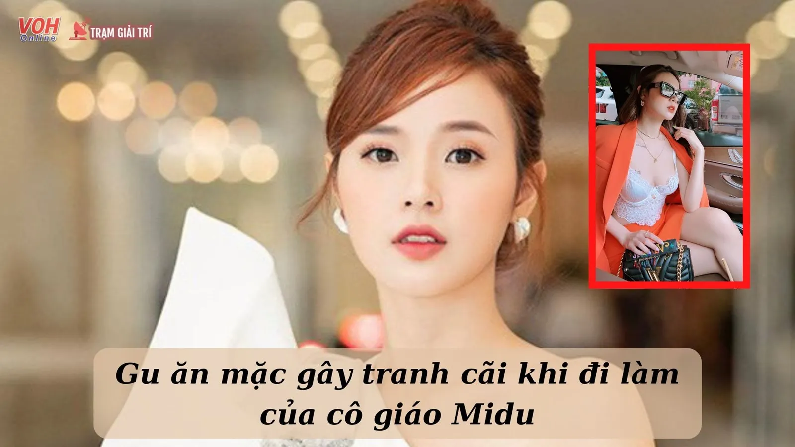 Midu phản bác về phong cách hở hang khi đi làm