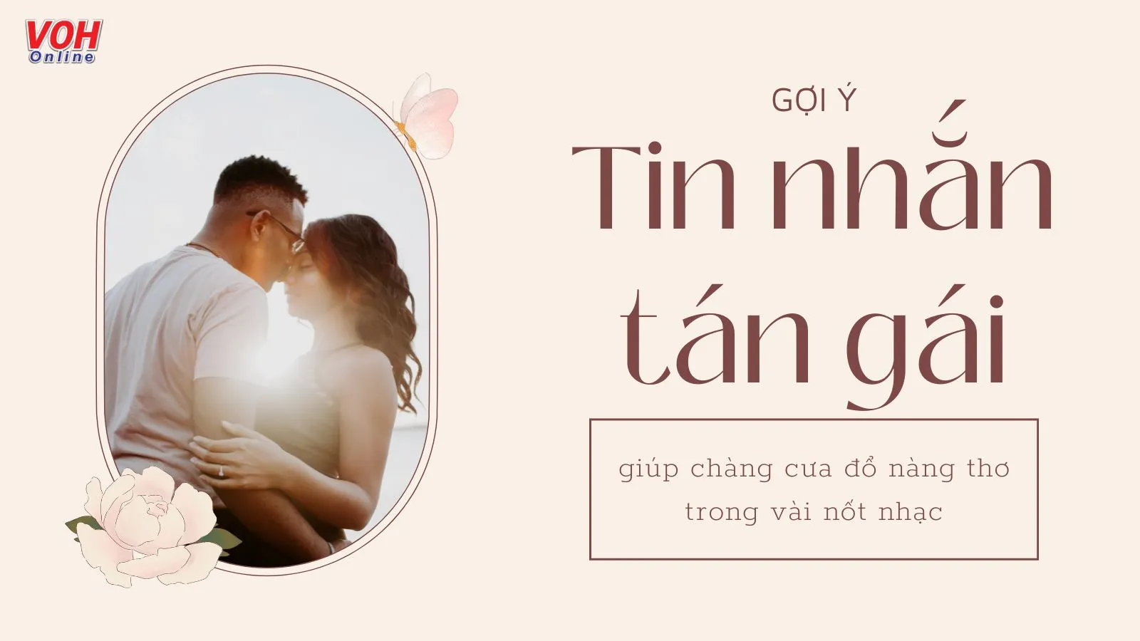 Những mẫu tin nhắn tán gái tình cảm hài hước lãng mạn