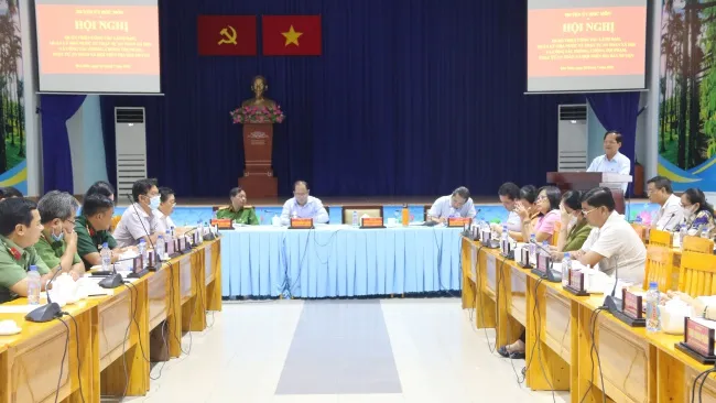 Huyện Hóc Môn: Huy động sức mạnh tổng hợp đảm bảo an ninh, trật tự an toàn xã hội