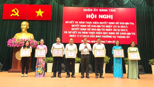 Quận Bình Tân: Thường xuyên tiếp xúc, đối thoại để nhân dân tham gia, hưởng ứng
