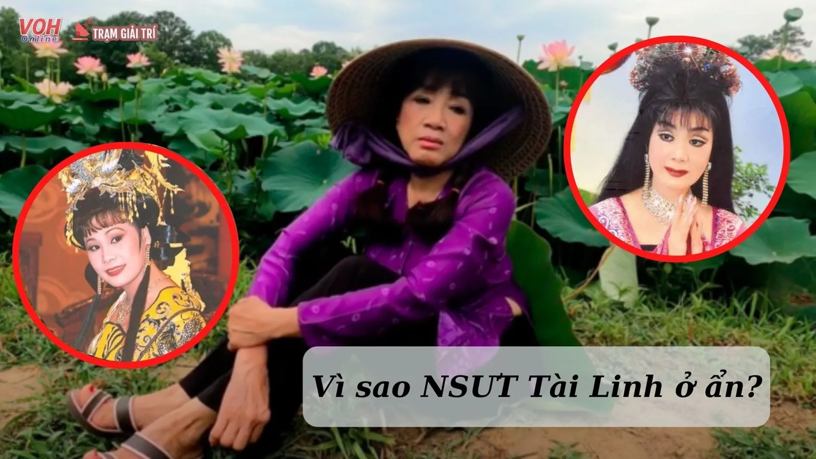 Nghệ sĩ Phương Hồng Thủy tiết lộ lý do nghệ sĩ Tài Linh ở ẩn