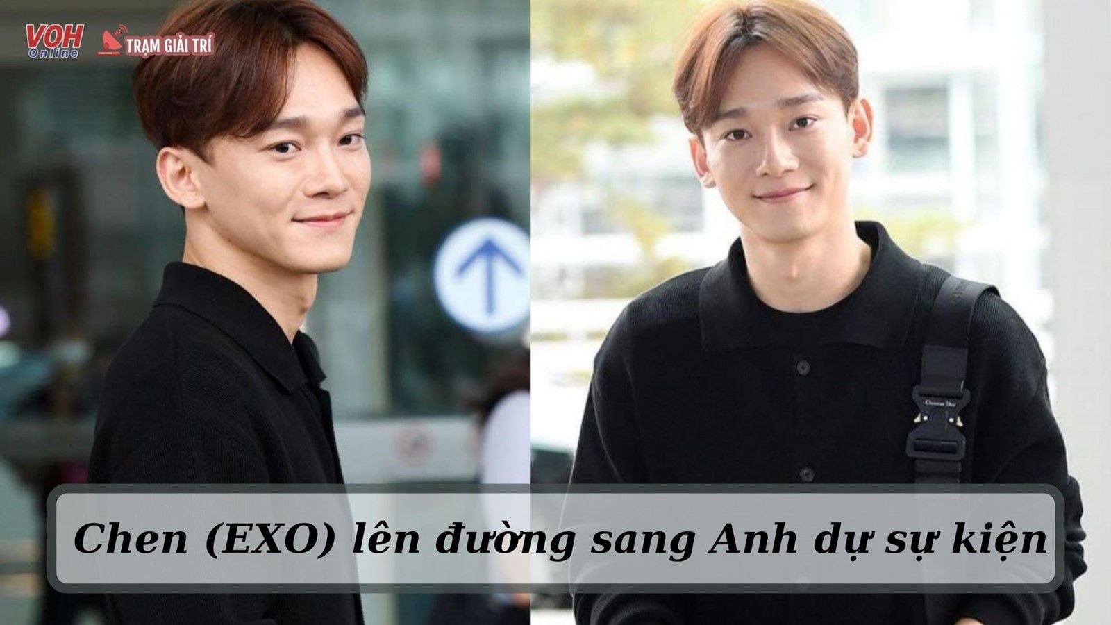 Chen (EXO) lần đầu lộ diện, mặt mộc đỉnh cao gây chú ý