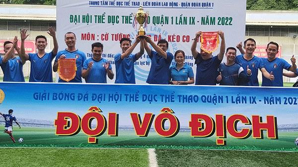 Quận 1: Bế mạc Đại hội thể dục thể thao năm 2022