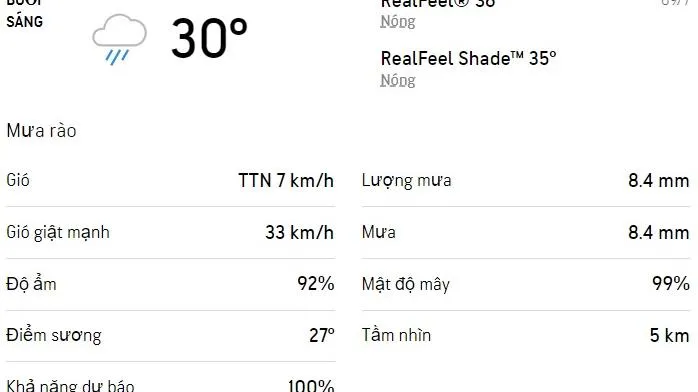Dự báo thời tiết TPHCM hôm nay 9/7 và ngày mai 10/7: Ngày mưa dông rài rác