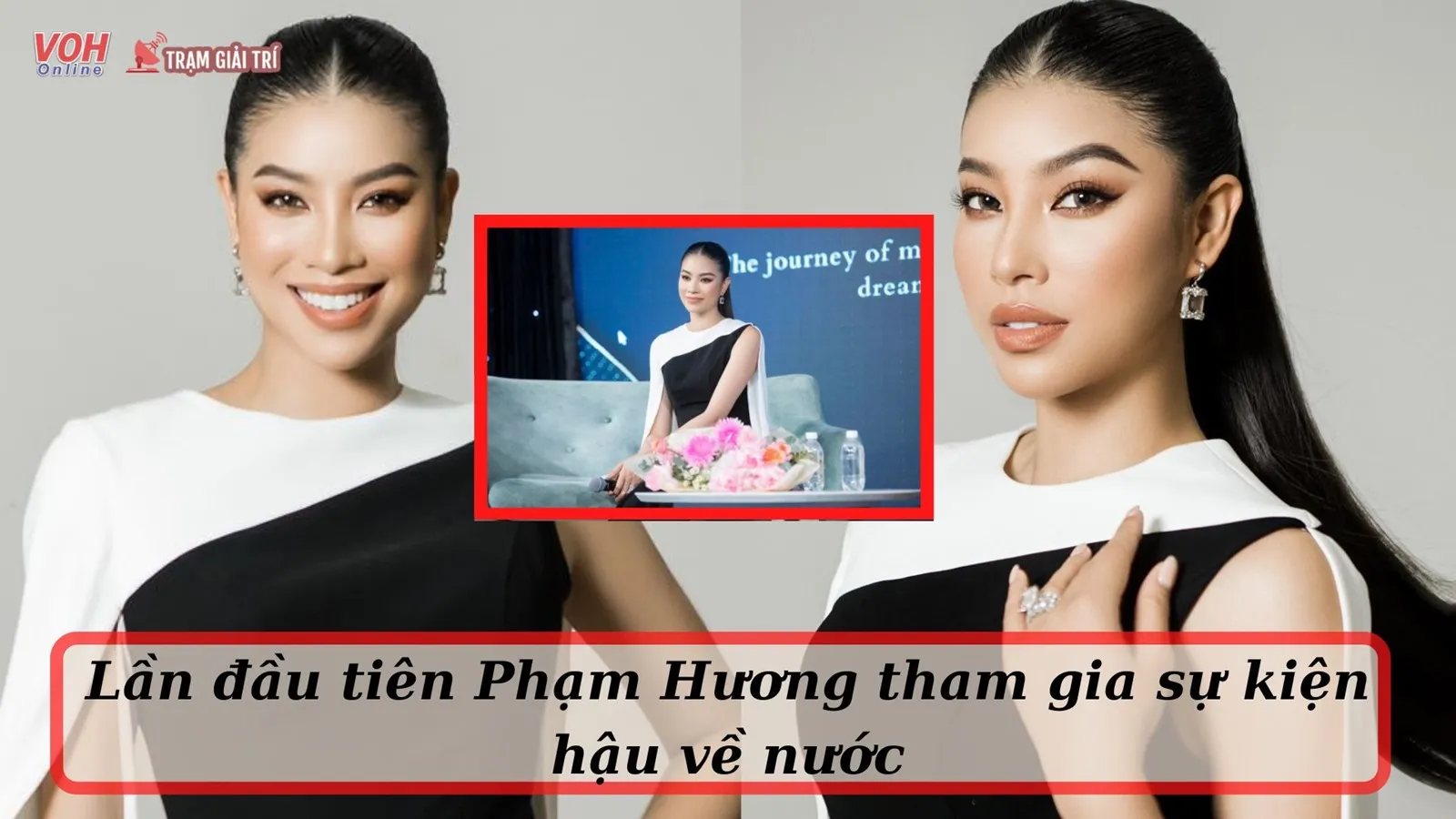 Phạm Hương hiếm hoi nói về chồng đại gia