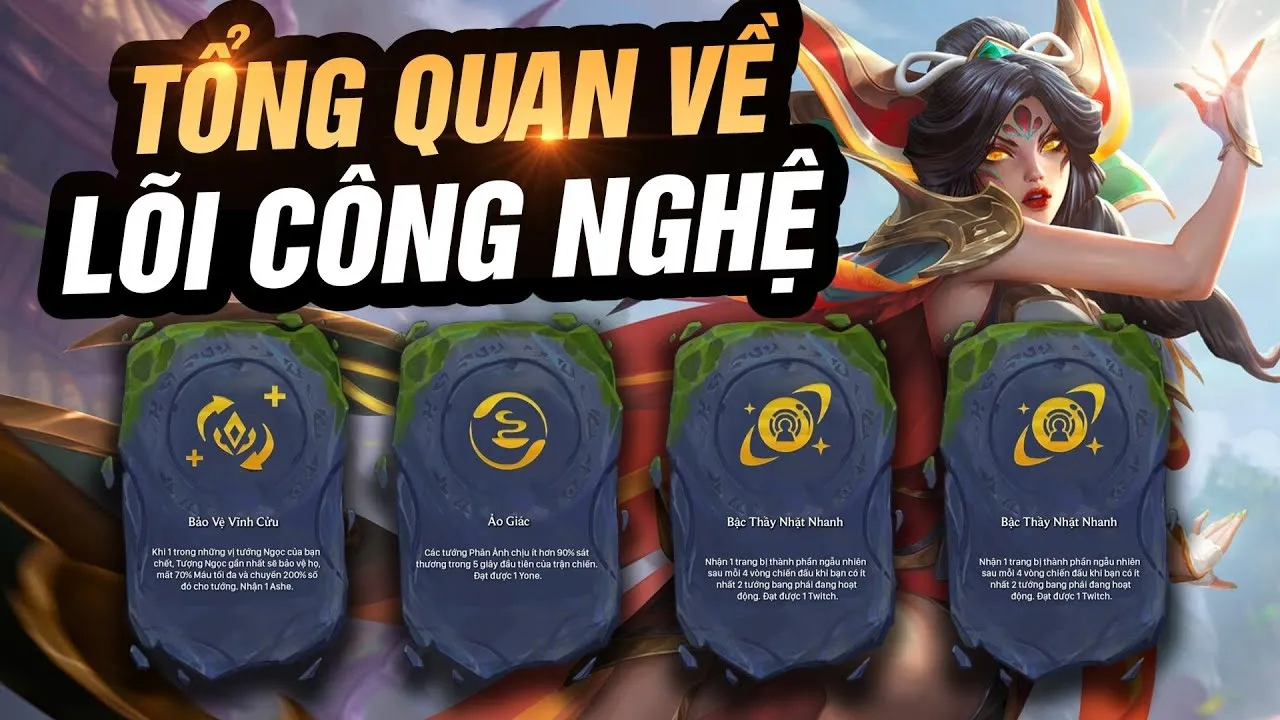 Chi tiết Lõi Công Nghệ DTCL mùa 7 - Cơ chế nâng cấp Hextech