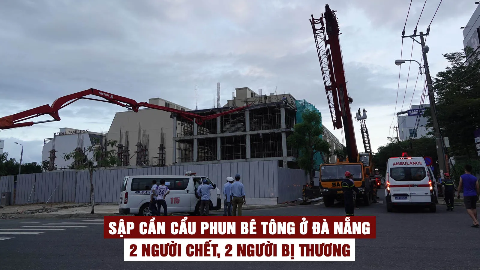 Tin nhanh sáng 12/7: Sập cần bơm bê tông, 4 người thương vong ở Đà Nẵng