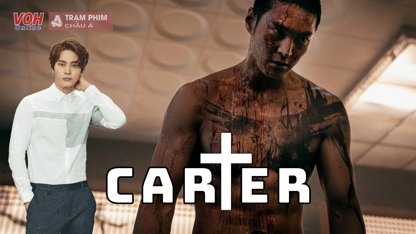 Joo Won tái xuất với bom tấn hành động Carter của Netflix