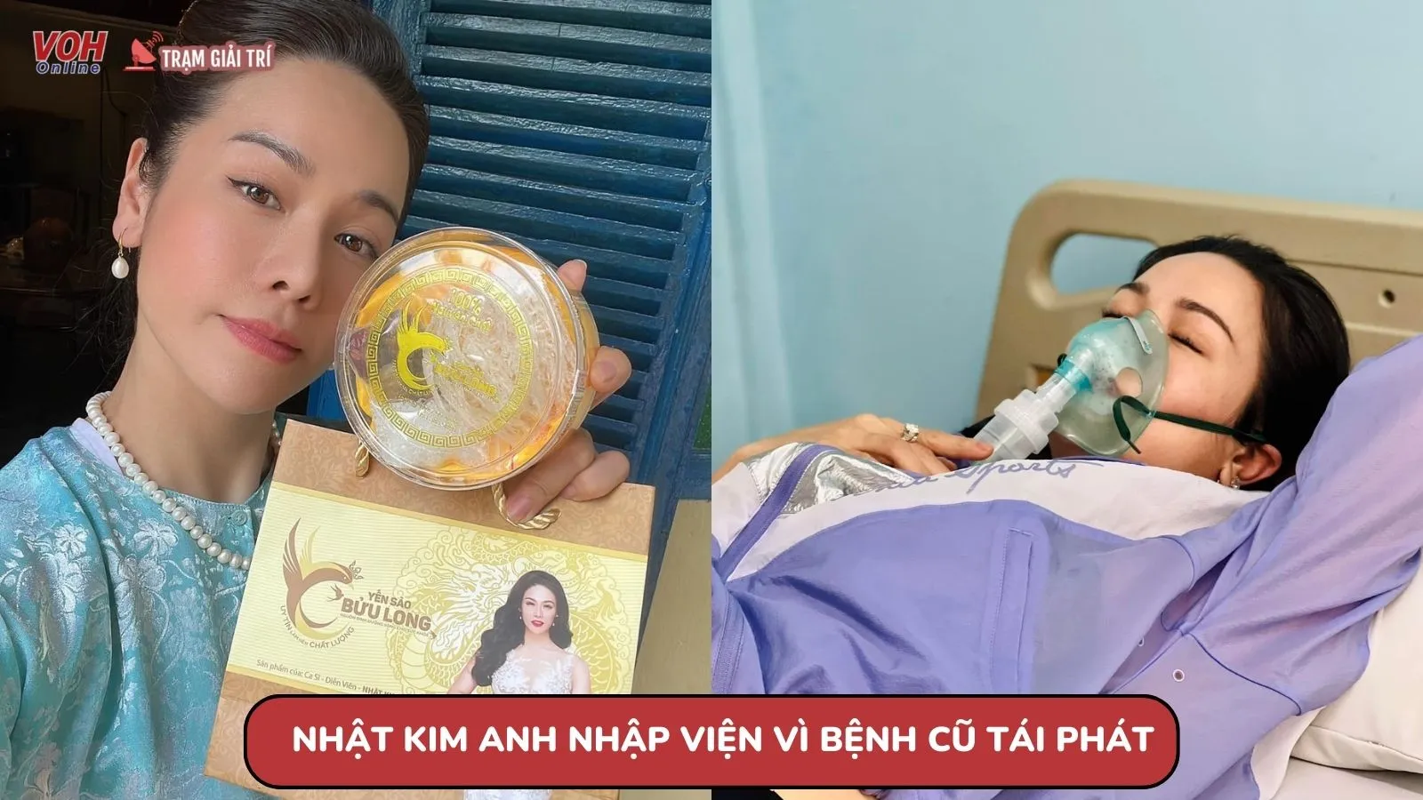 Nhật Kim Anh nhập viện vì bệnh cũ tái phát