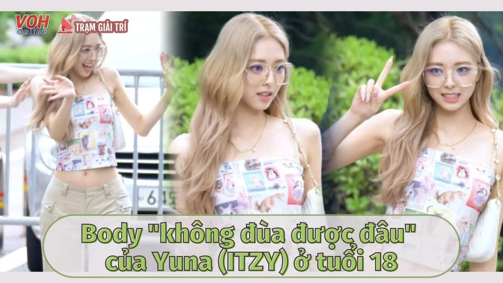 Yuna (ITZY) liên tục gây sốt cộng đồng mạng bởi thân hình chuẩn ở tuổi 18