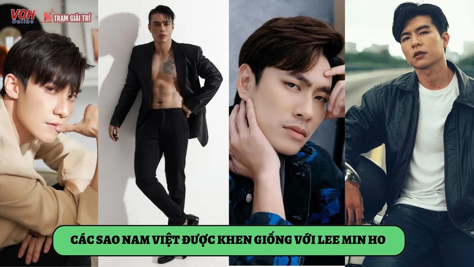 Điểm danh các sao nam Vbiz được mệnh danh là ‘bản sao’ của Lee Min Ho