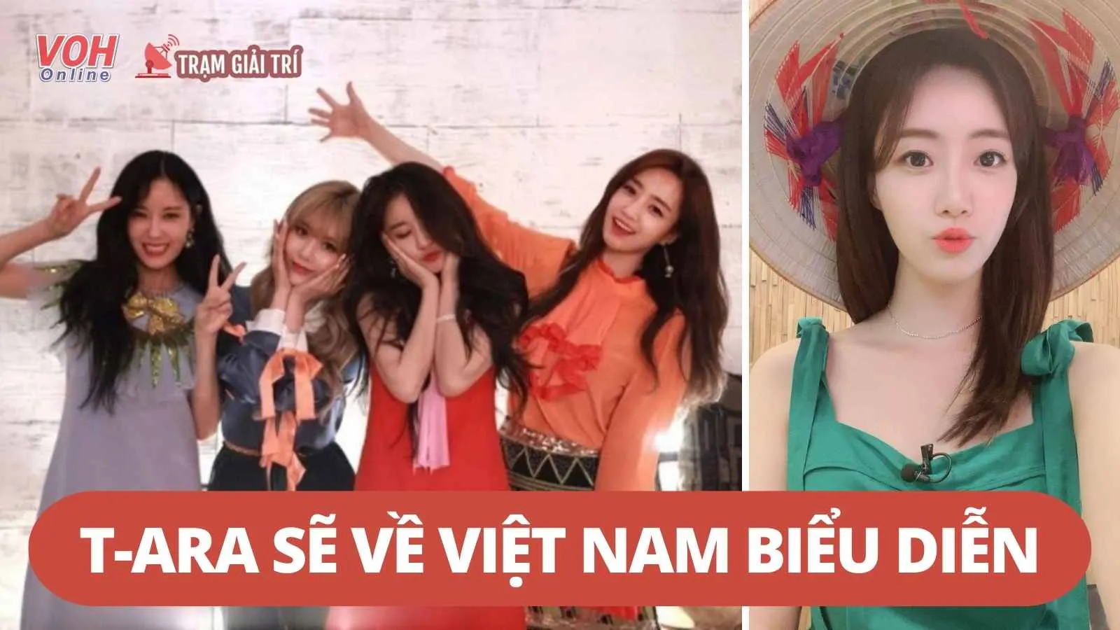 Eunjung đội nón lá, thả hint T-ARA chuẩn bị về Việt Nam biểu diễn