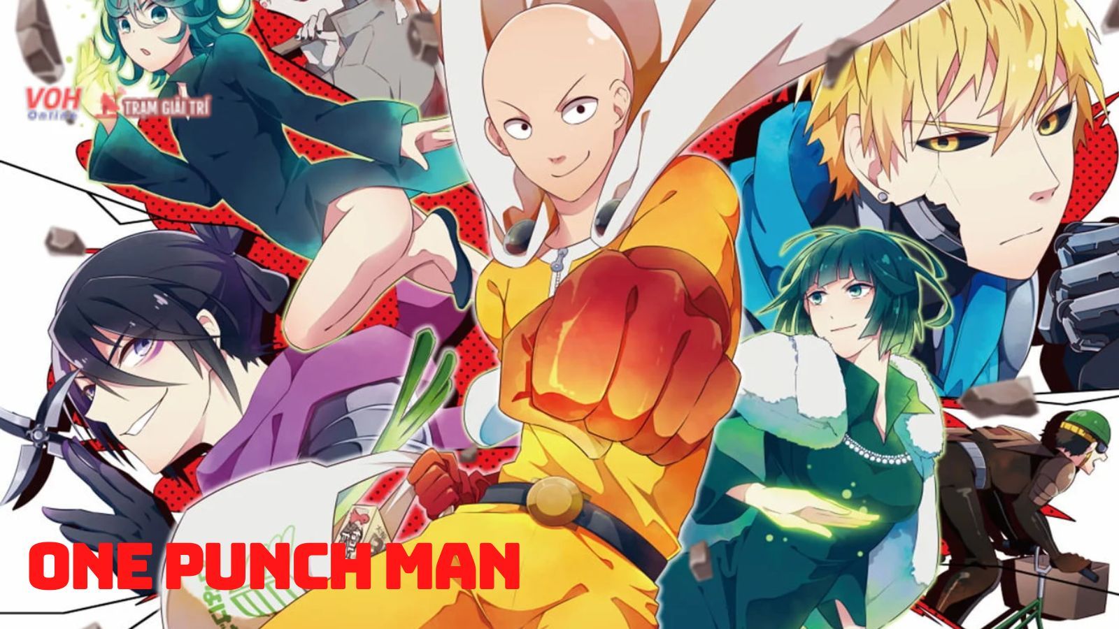Tổng hợp nhân vật trong One Punch Man từ cấp C đến cấp S