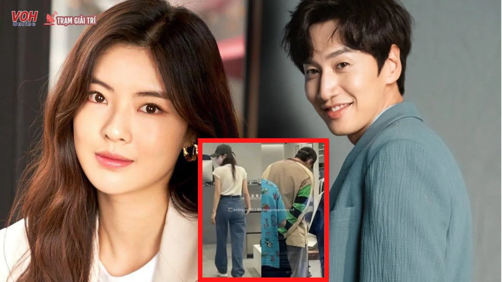 Lee Kwang Soo và Lee Sun Bin hẹn hò công khai