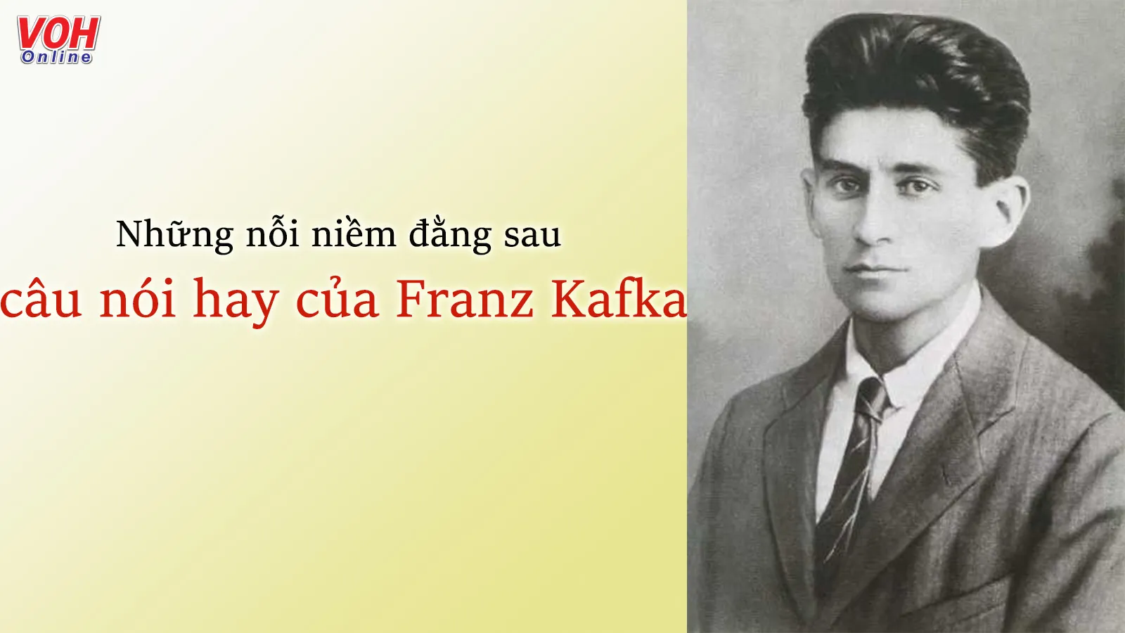 35 danh ngôn, câu nói kinh điển của nhà văn Franz Kafka