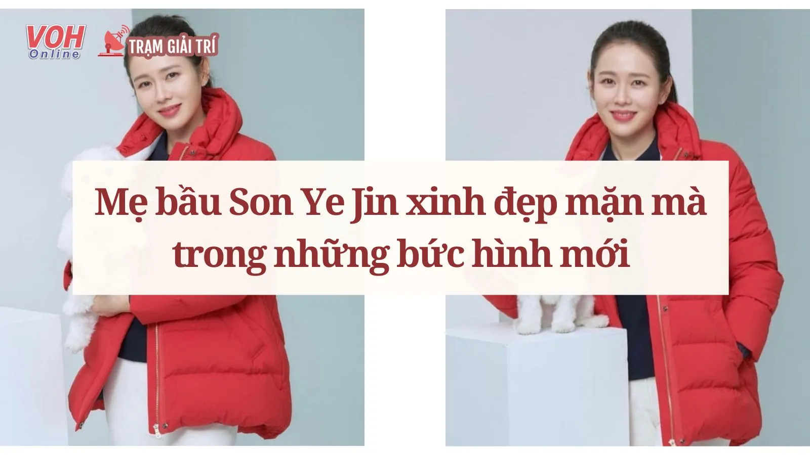 Son Ye Jin xinh đẹp mặn mà trong bộ ảnh mới sau tin mang thai