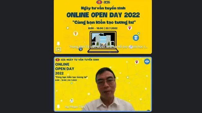 Ngày hội tư vấn tuyển sinh online Open Day 2022: “Cùng bạn kiến tạo tương lai”