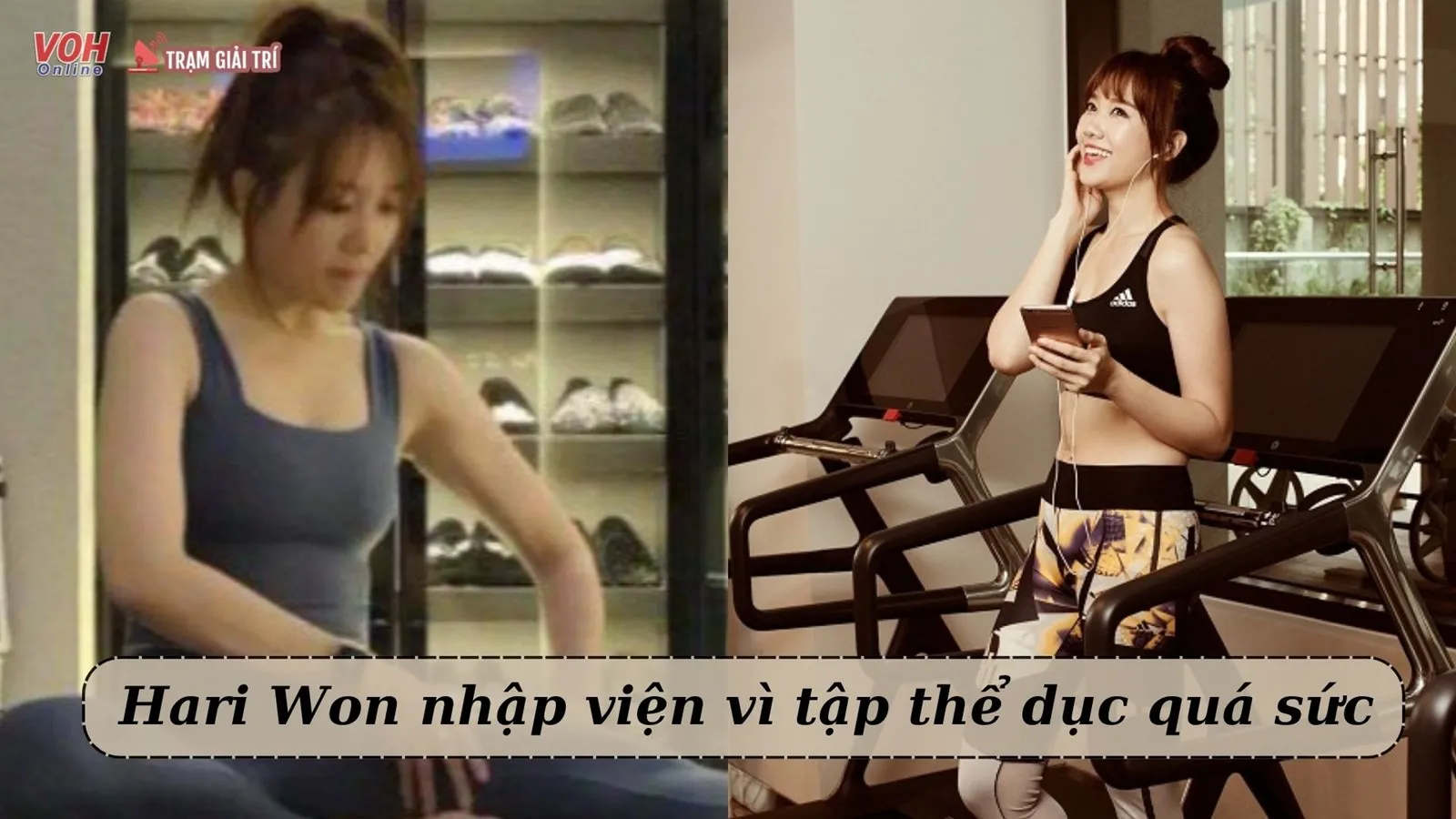 Hari Won phải nhập viện vì gặp vấn đề sức khỏe