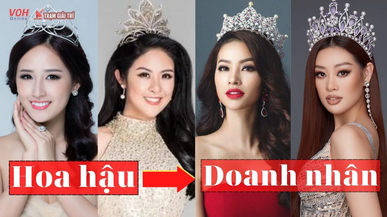 Những nàng hậu lấn sân sang kinh doanh