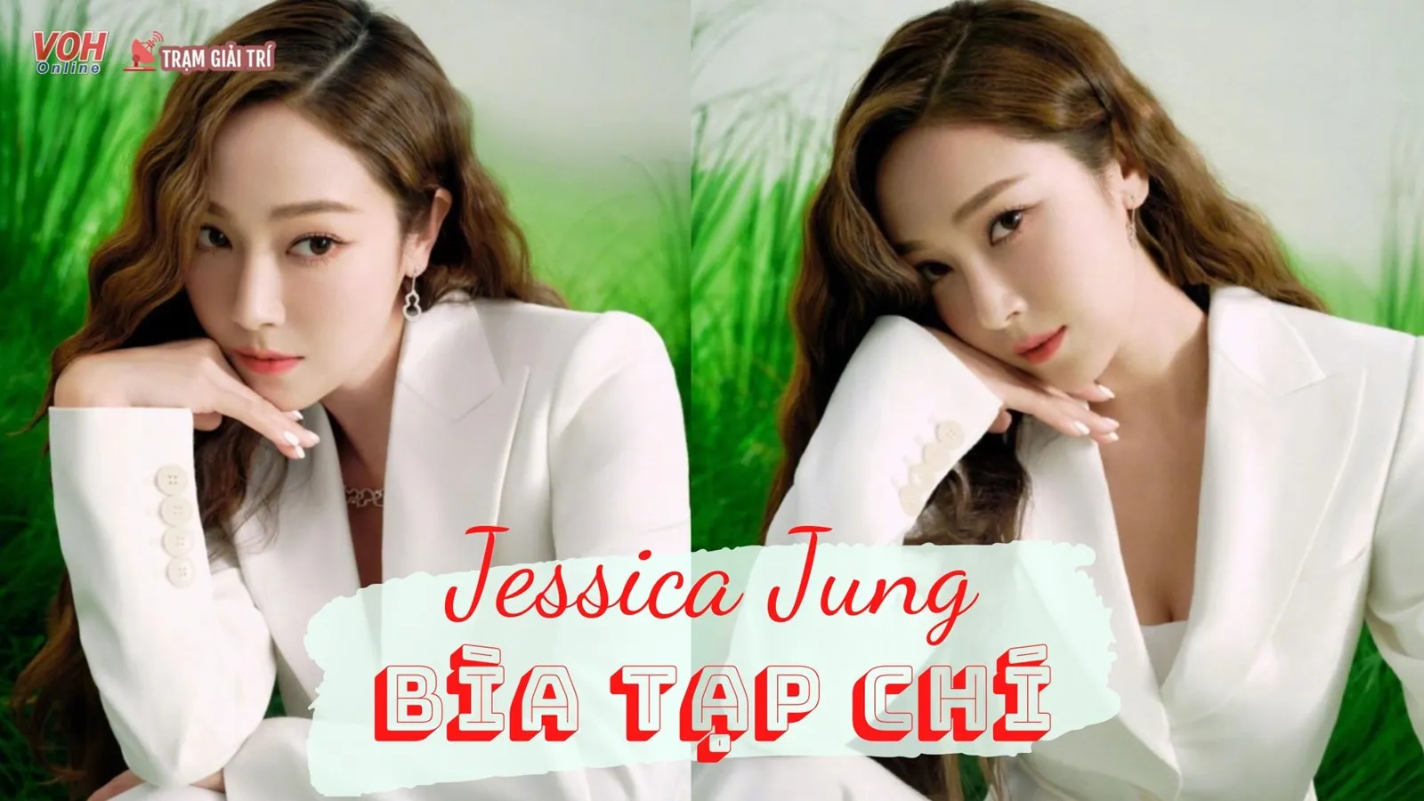 Jessica Jung Trung tiến trên bìa tạp chí Trung Quốc