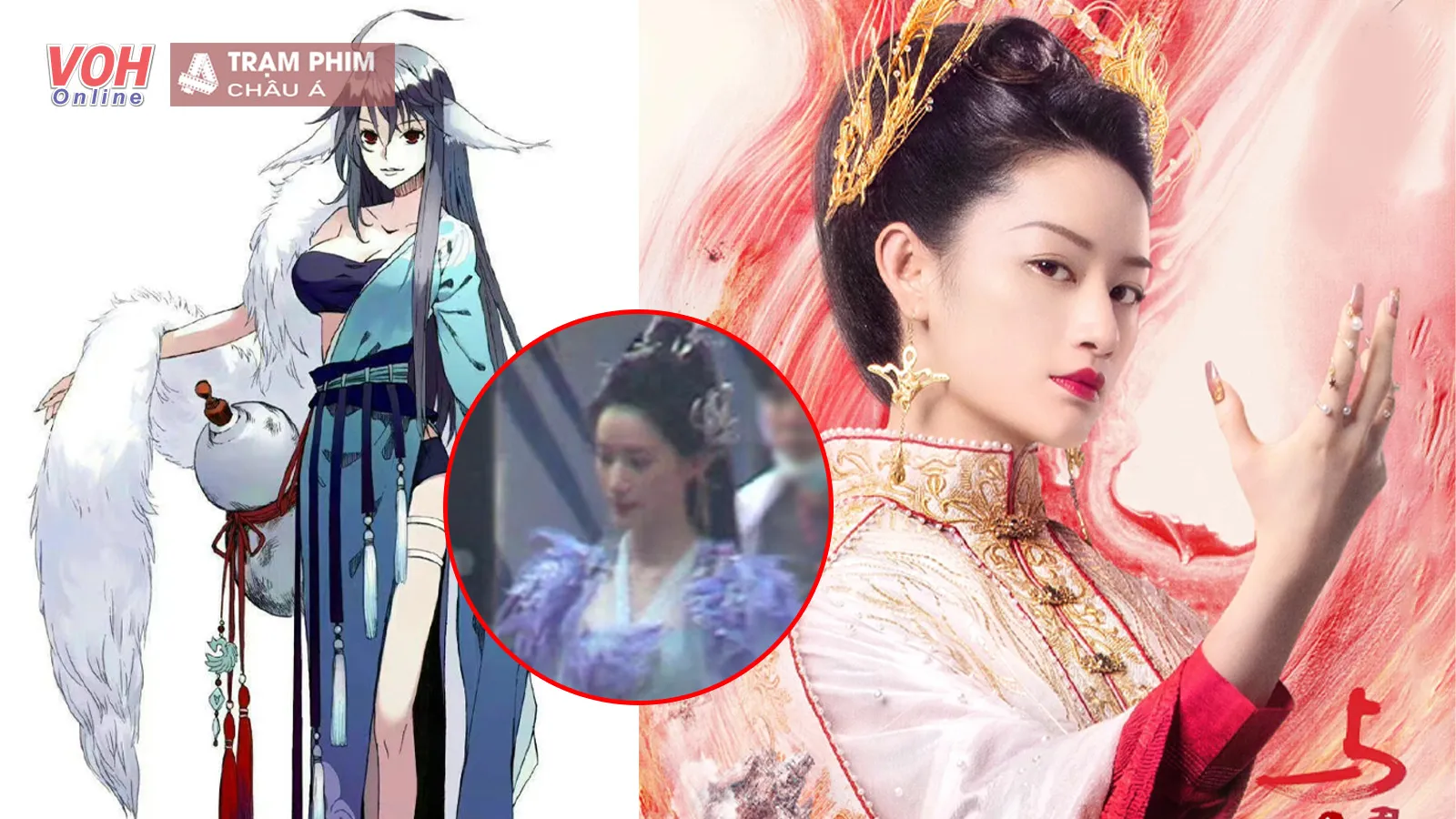 Hồ Yêu Tiểu Hồng Nương: Lộ tạo hình của Quách Hiểu Đình vai Đồ Sơn Nhã Nhã