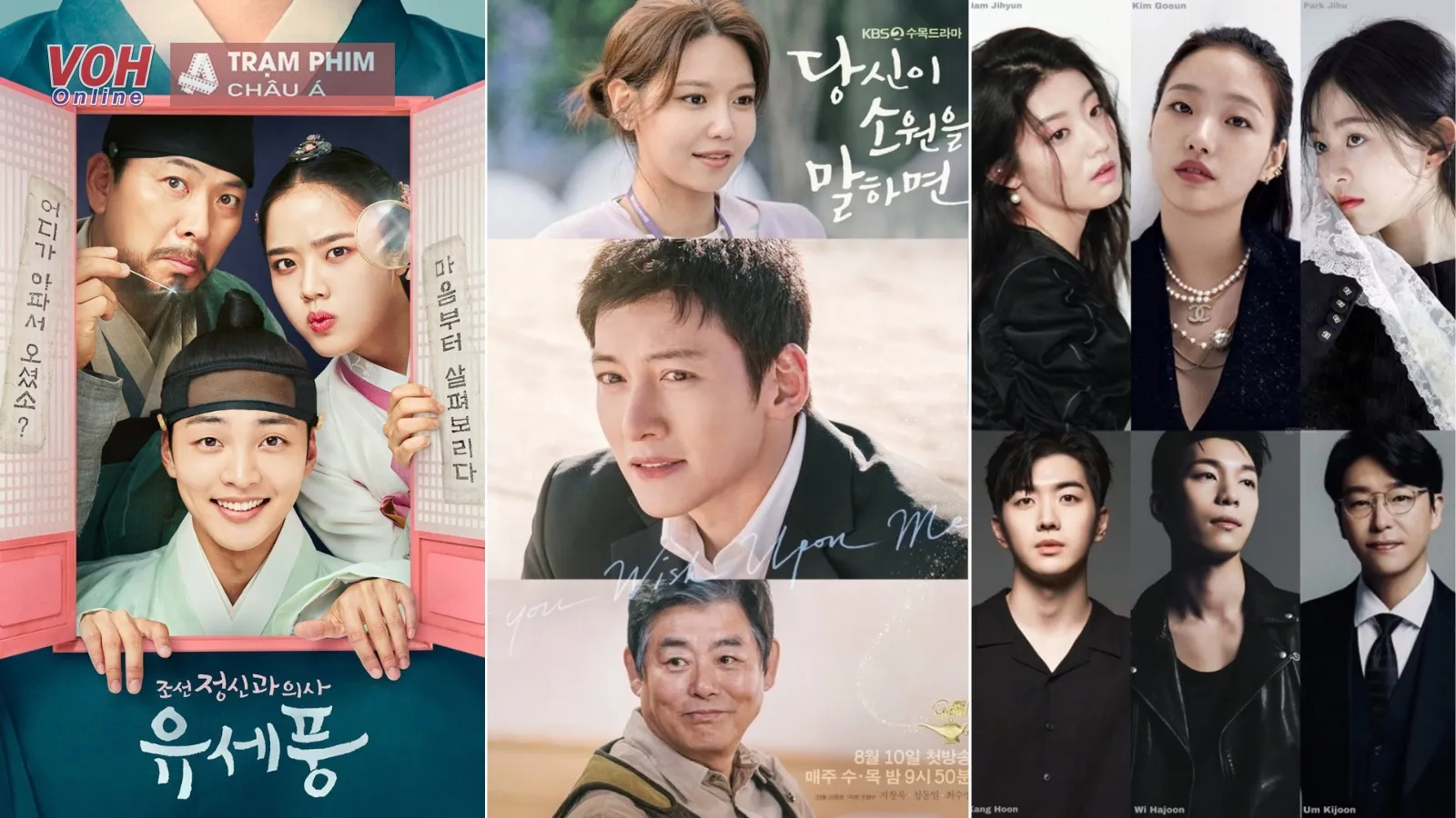 Phim Hàn tháng 8: Ji Chang Wook, Kim Go Eun, Lee Seung Gi cùng trở lại