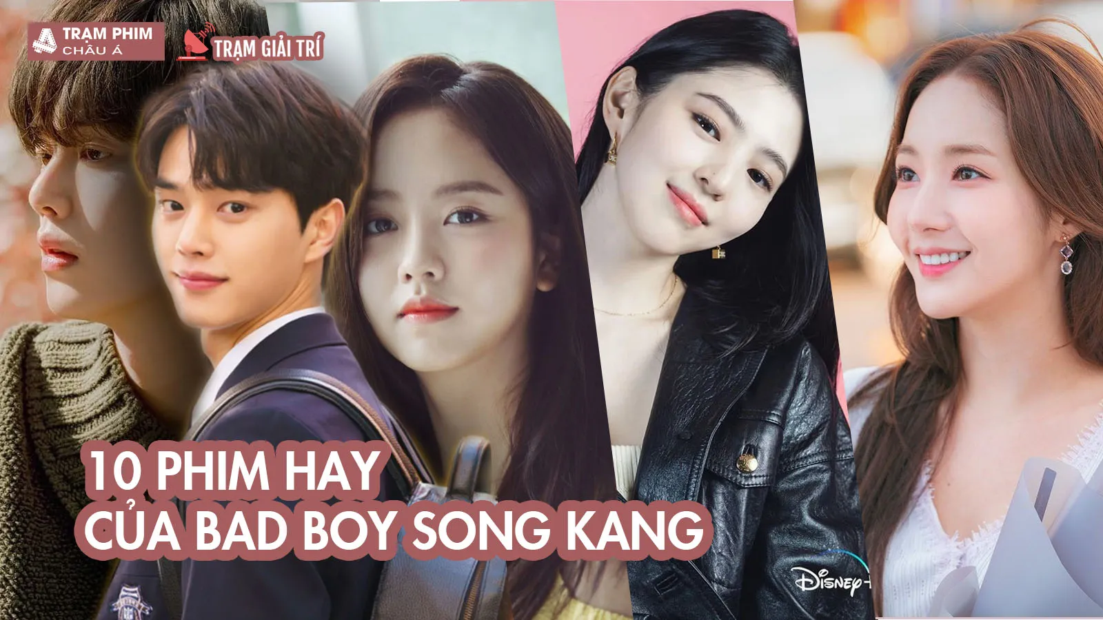 Top 9 phim của Song Kang hay nhất