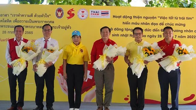 Tổng Lãnh sự quán Thái Lan tổ chức chương trình hiến máu “Việc tốt từ trái tim”