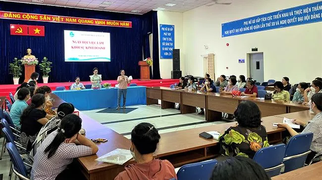 Phụ nữ Gò Vấp kết nối cơ hội việc làm và nâng cao thu nhập cho hội viên