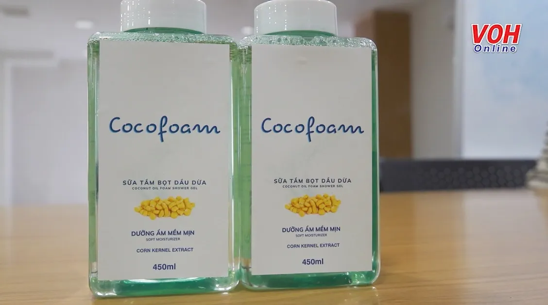 Khởi nghiệp bằng sản phầm sữa tắm bọt dầu dừa