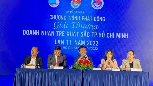 Phát động giải thưởng “Doanh nhân trẻ xuất sắc TP Hồ Chí Minh“ 2022