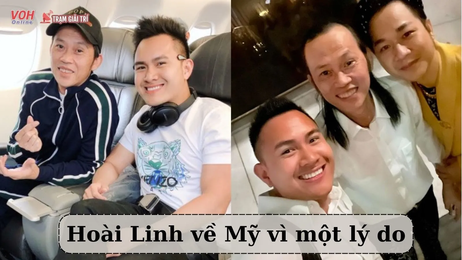 Hoài Linh sang Mỹ thăm con trai nhưng sao lại vội vã về Việt Nam?