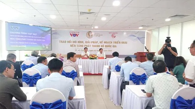 Chương trình gặp mặt trao đổi mô hình, giải pháp, kế hoạch triển khai nền tảng phát thanh quốc gia