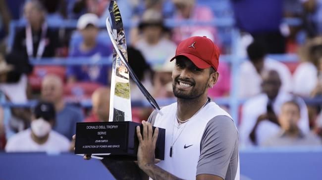 Tin tennis 8/8: Nick Kyrgios lần thứ 2 vô địch Citi Open sau 3 năm