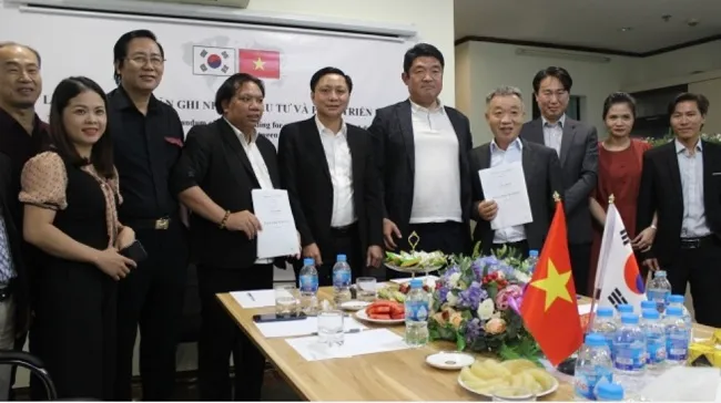 Ký kết hợp tác về nghiên cứu đầu tư và phát triển dự án công nghệ Hàn Quốc