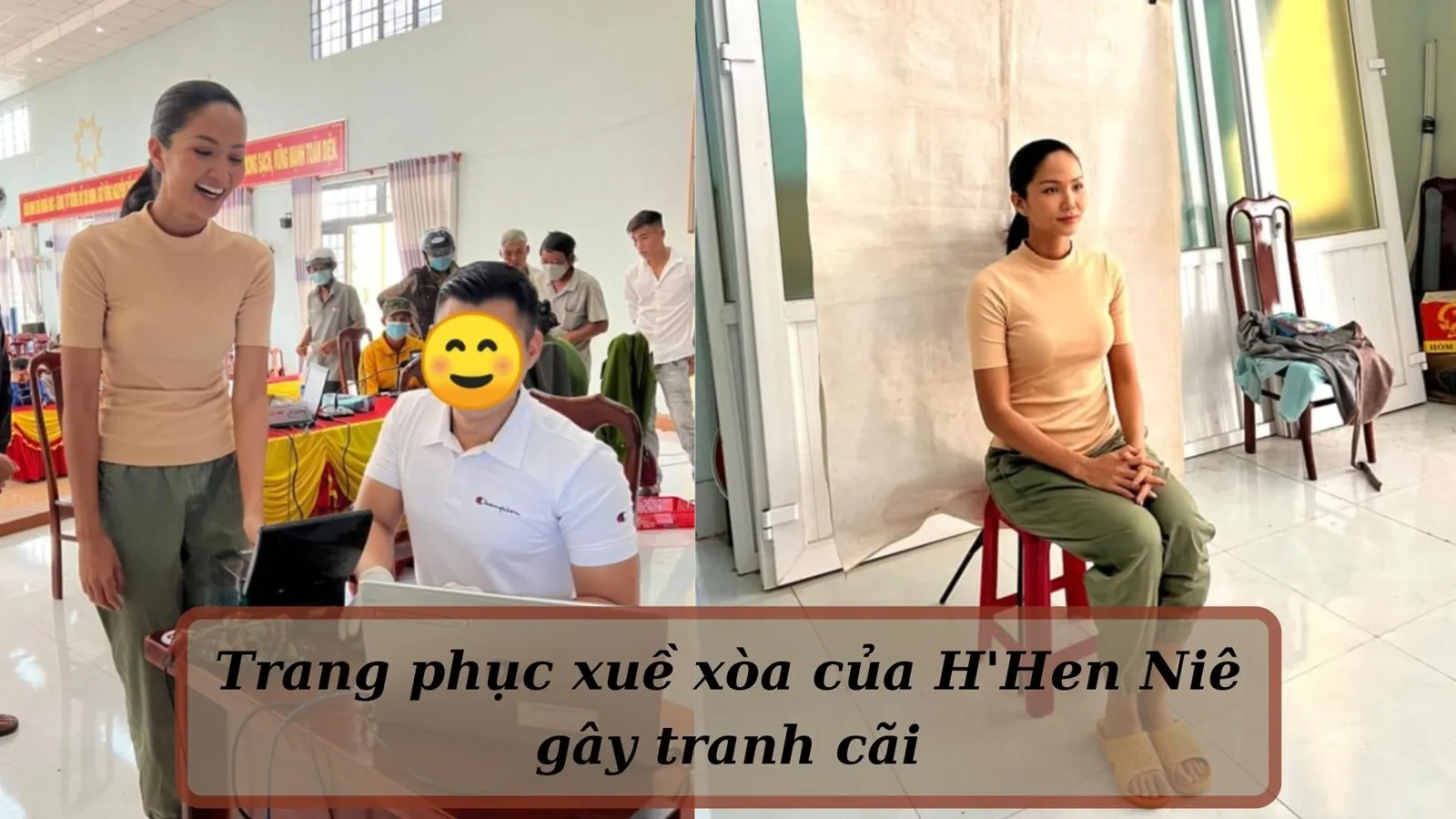 Hoa hậu HHen Niê gây tranh cãi với trang phục chụp ảnh CCCD