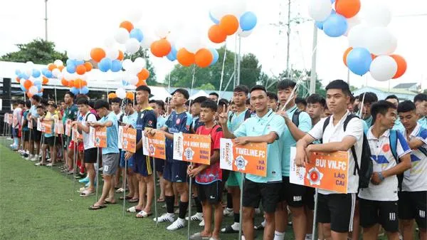 20 đội bóng tham gia vòng chung kết giải bóng đá VSports U18 toàn quốc năm 2022