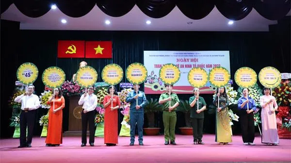 Ngày hội Điểm “Toàn dân bảo vệ An ninh tổ quốc” năm 2022 phường 6, quận 4