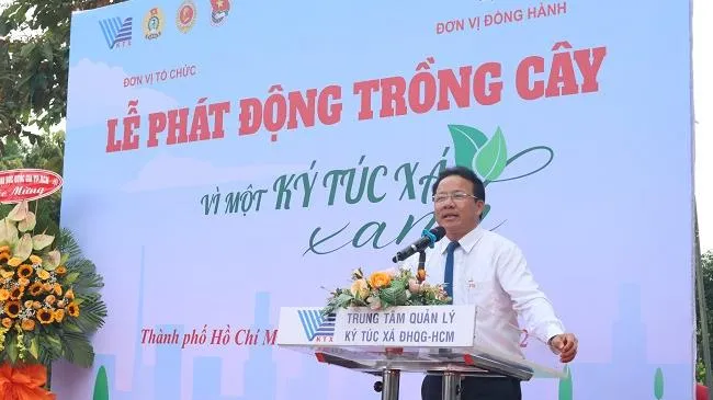 Lễ phát động chương trình trồng cây “Vì một Ký túc xá Xanh”