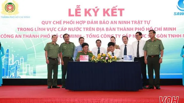 Phối hợp đảm bảo an ninh trật tự trong lĩnh vực cấp nước trên địa bàn TPHCM