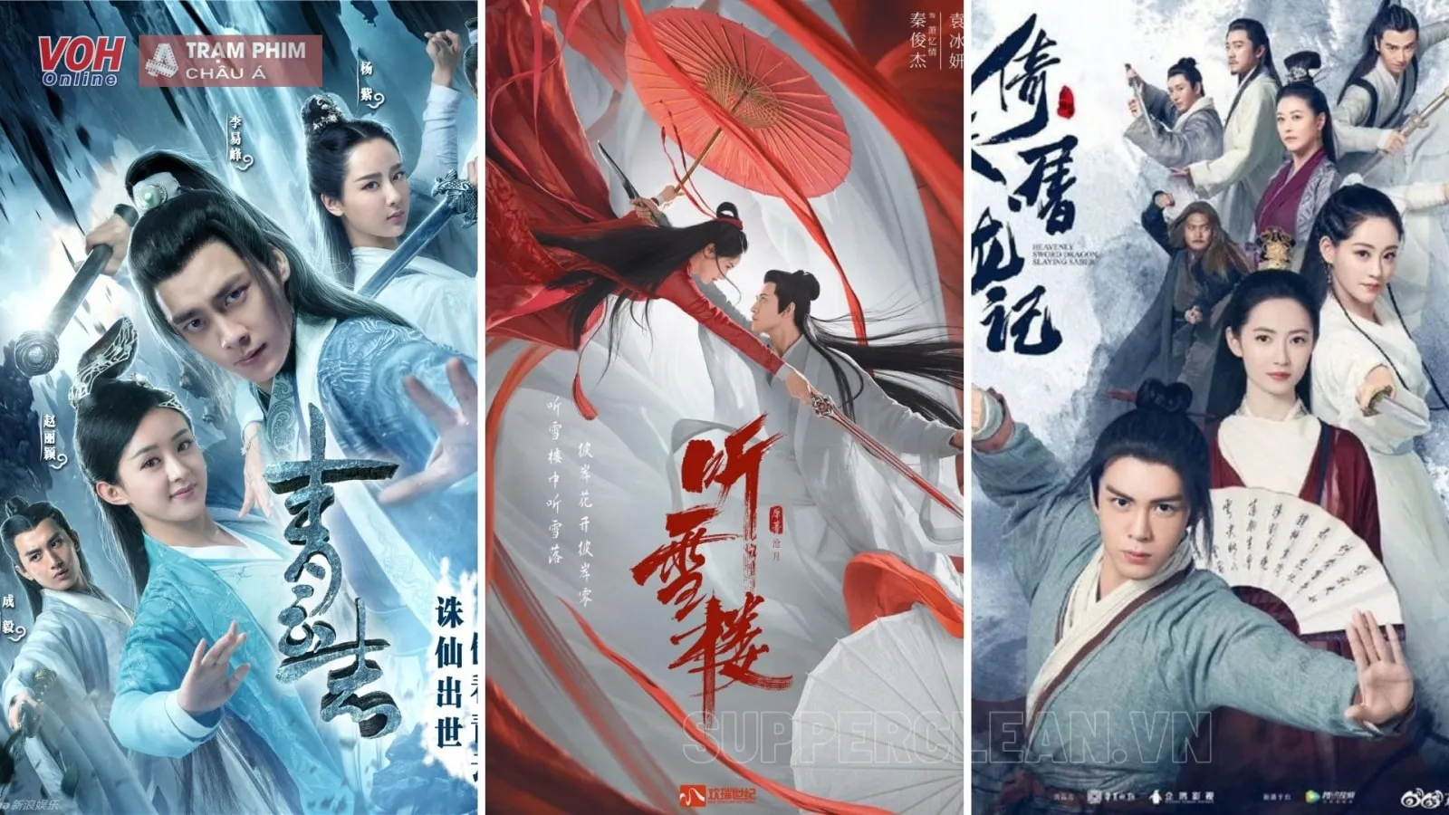 Top 20+ bộ phim kiếm hiệp Trung Quốc hay và kinh điển nhất