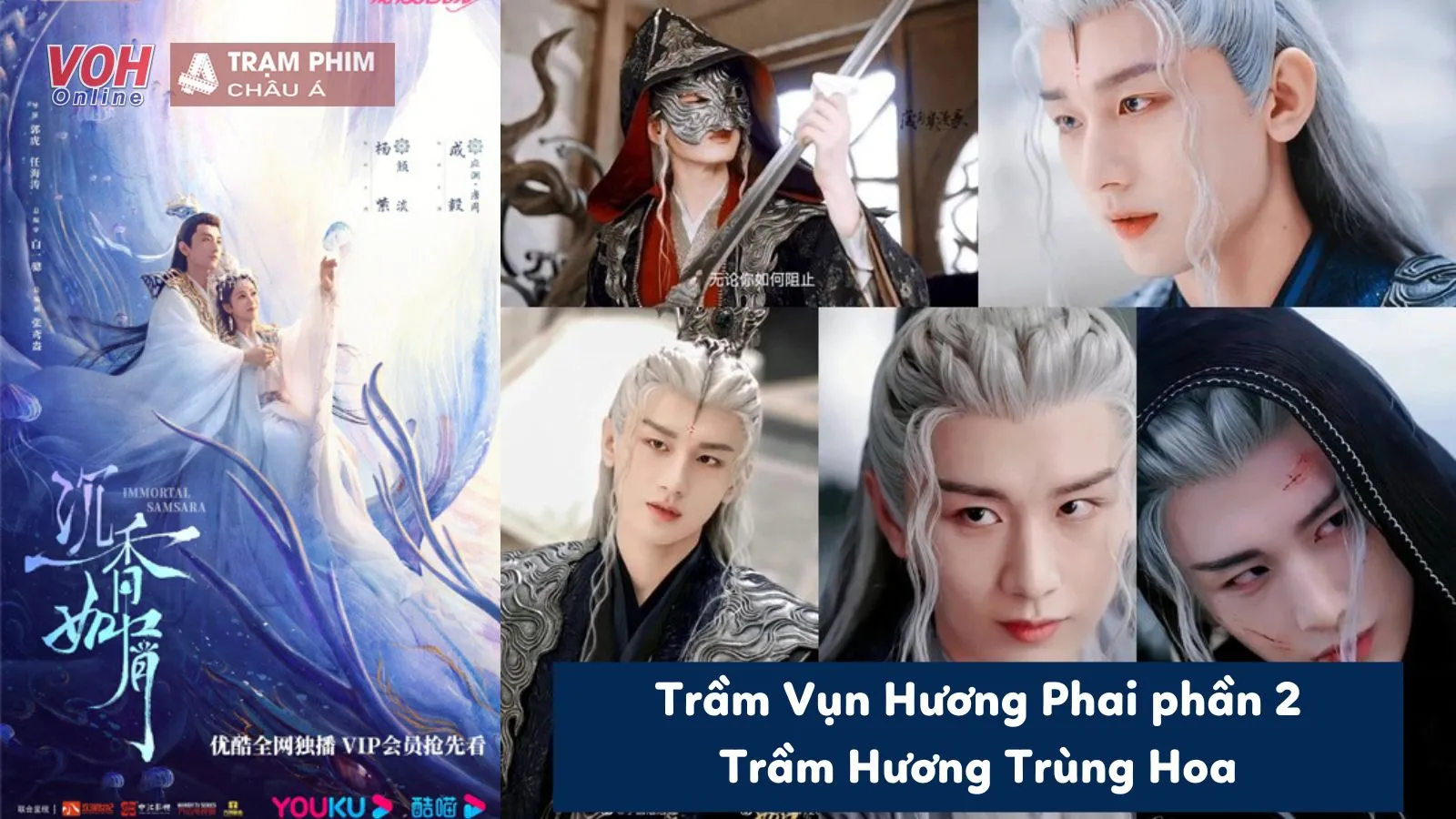 Trầm Vụn Hương Phai phần 2 - Trầm Hương Trùng Hoa sẽ được phát sóng ngay sau phần 1