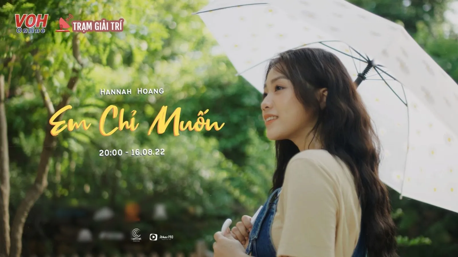 Hannah Hoang đốn tim khán giả bằng giọng hát ngọt ngào trong Mv Em Chỉ Muốn