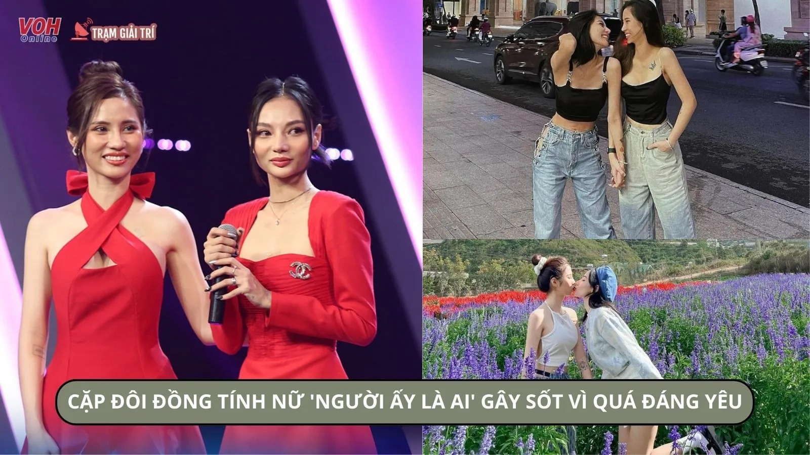 Cặp đôi đồng tính nữ Người Ấy Là Ai gây sốt vì quá đáng yêu