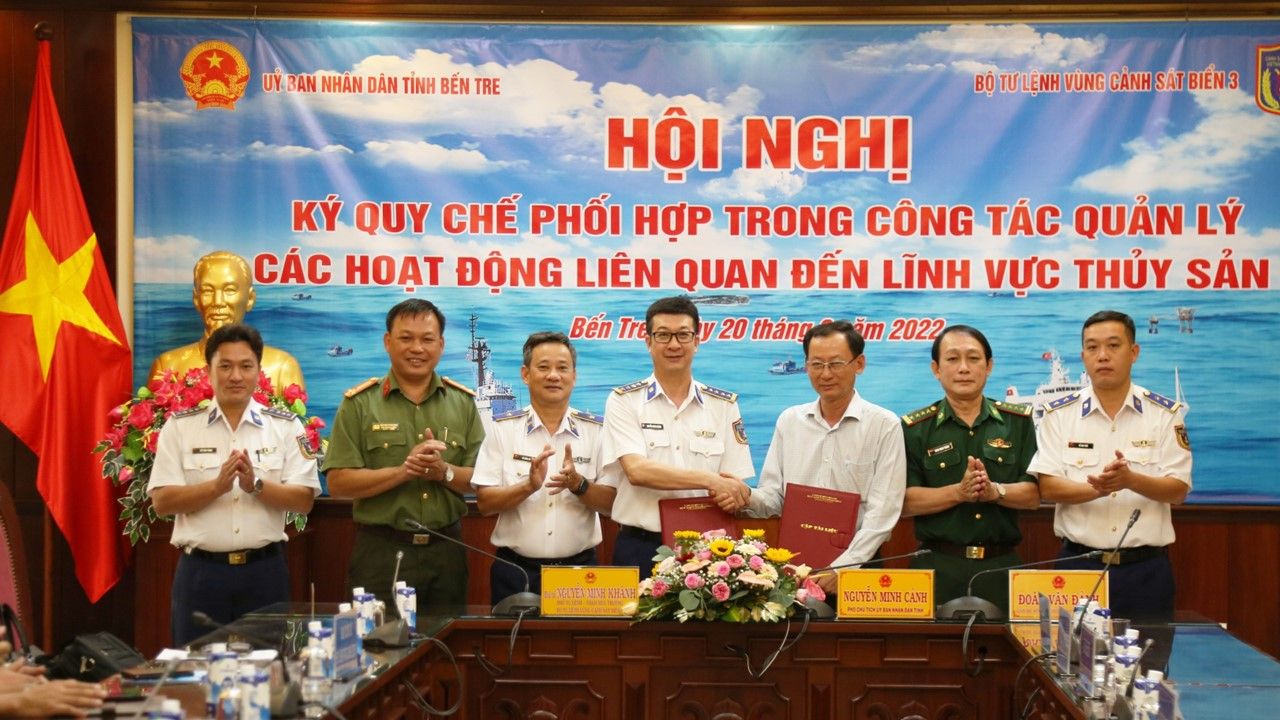 Ký kết phối hợp trong công tác quản lý các hoạt động liên quan đến lĩnh vực thủy sản