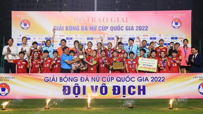 Bóng đá Việt Nam: Nữ TP.HCM I vô địch Cúp Quốc gia 2022