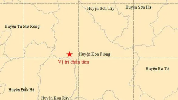 Tin nóng chiều 23/8: Kon Tum xảy ra động đất 4,7 độ Richter