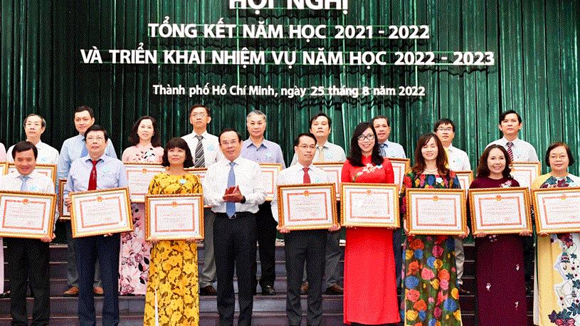 Ngành Giáo dục và Đào tạo TPHCM đặt ra 14 mục tiêu phải hoàn thành trong năm học 2022-2023